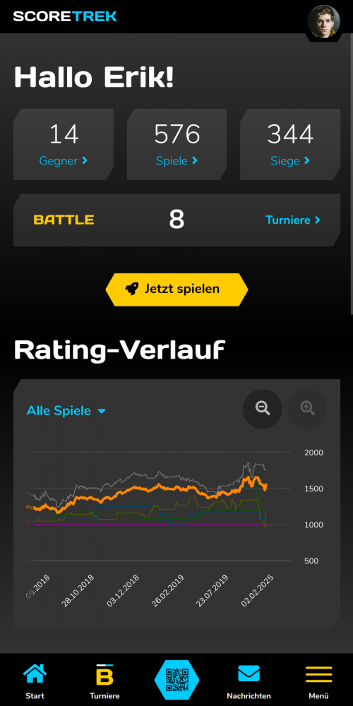 Score Trek App