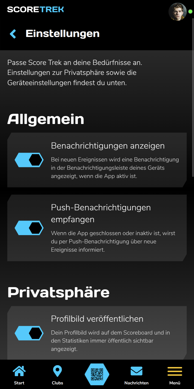 Einstellungen