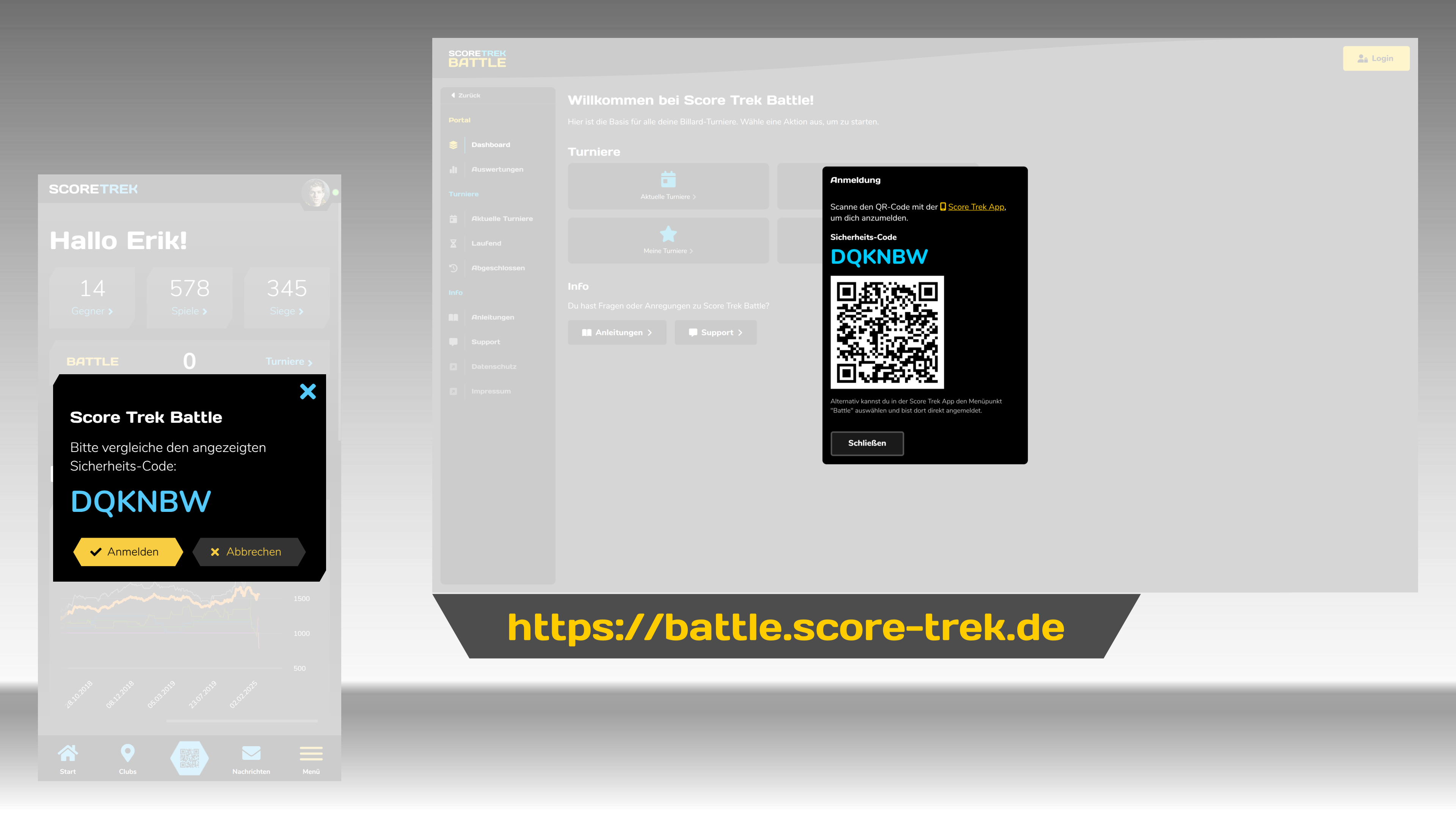Score Trek Battle Web Login