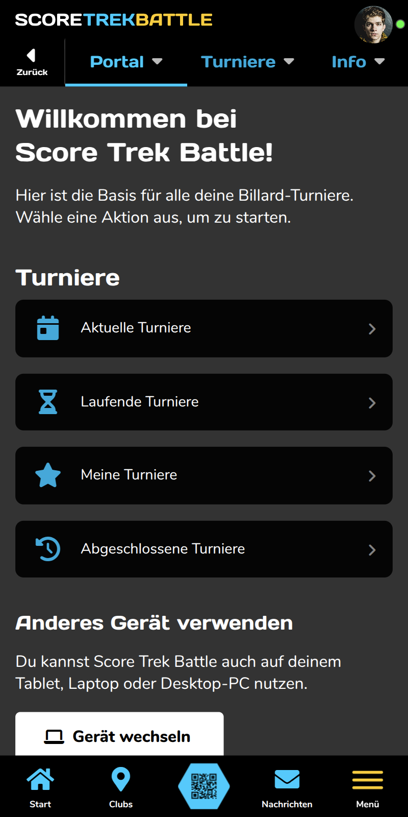 Score Trek Battle Dashboard