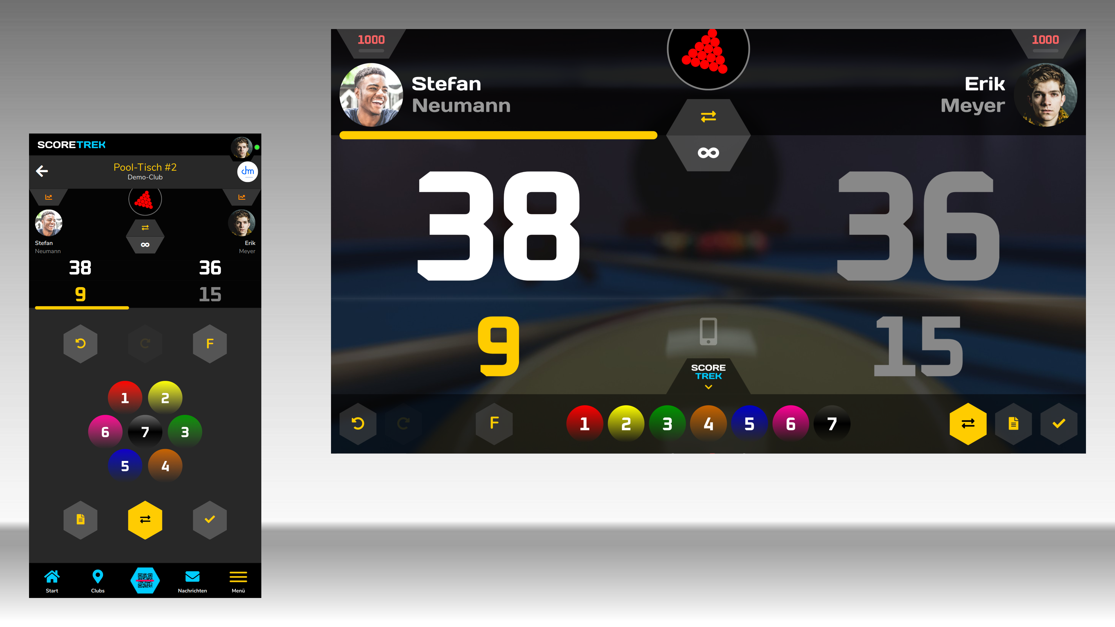 Snooker Fernsteuerung