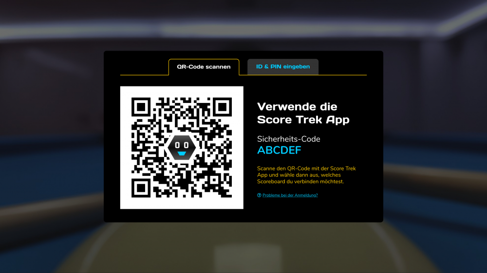 Score Trek Scoreboard QR-Code